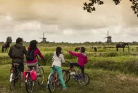 Biking Through the Dutch Countryside