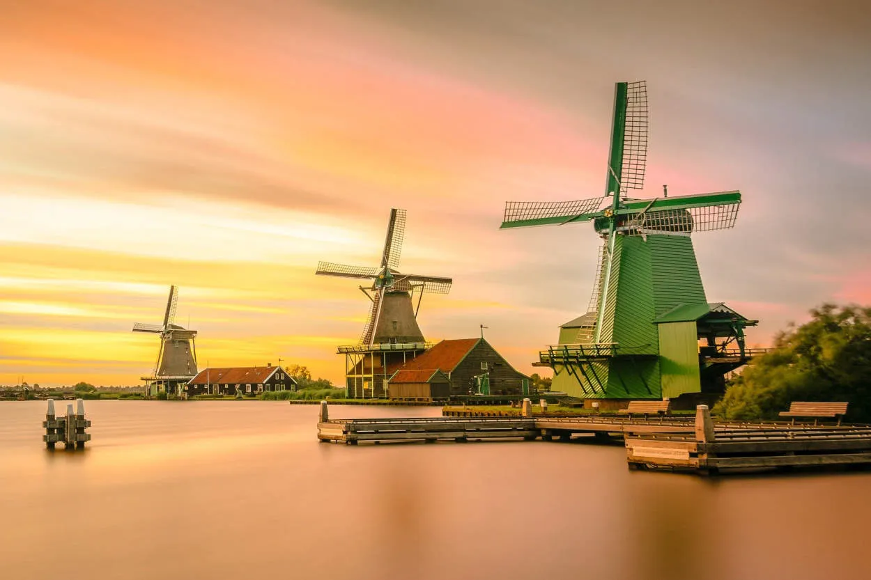 Windmills and Waterways: The Dutch Countryside